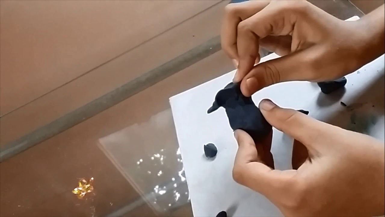 Making A Clay Elephant