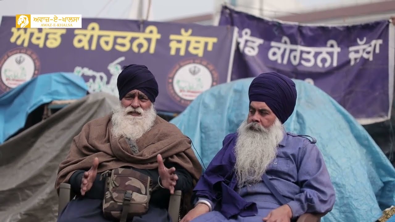 Akhand Kirtani Jatha at Farmers Protest