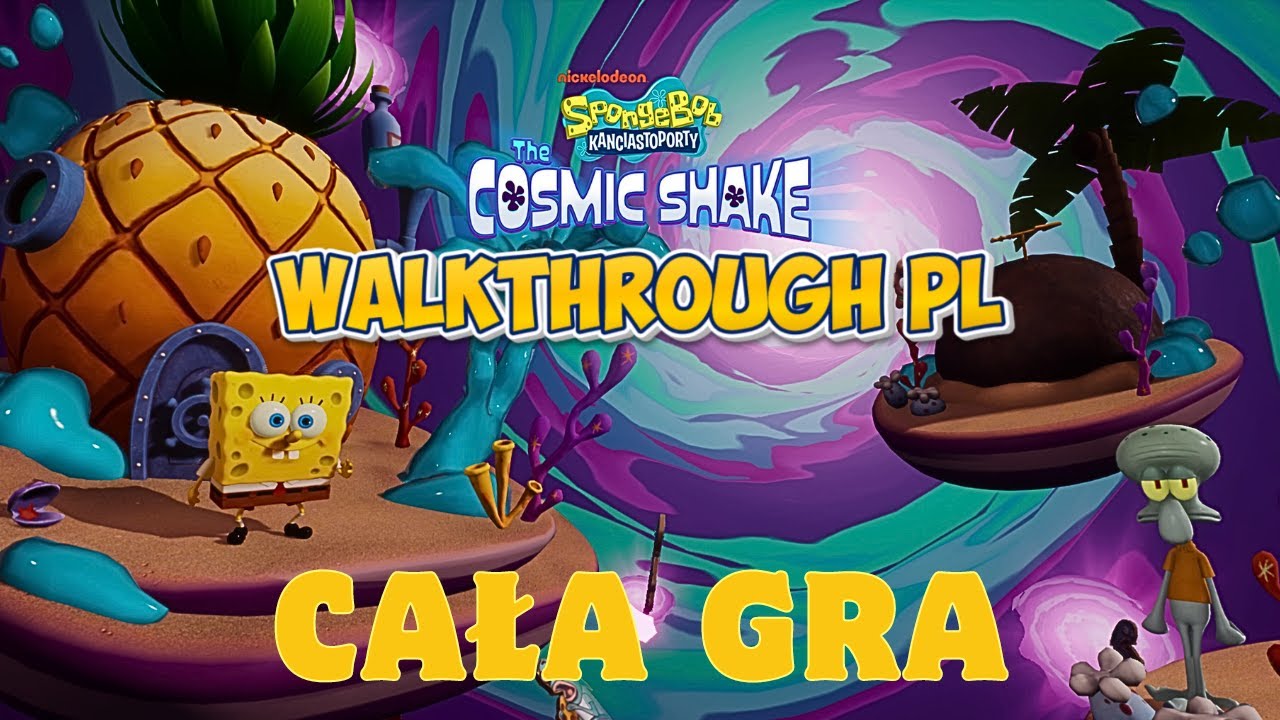 SPONGEBOB: THE COSMIC SHAKE / CAŁA GRA PL #walkthrough