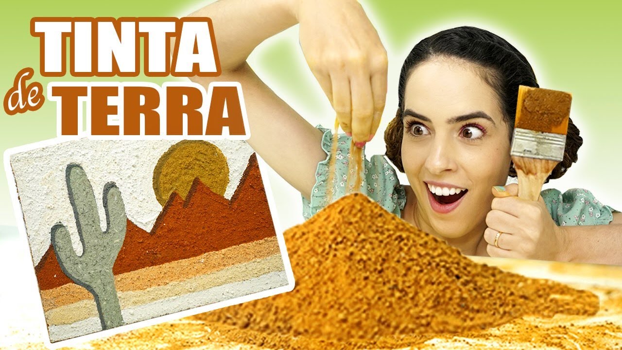 FIZ TINTA DE TERRA GRÁTIS E PINTEI MINI QUADRINHOS FOFOS! Paula Stephania