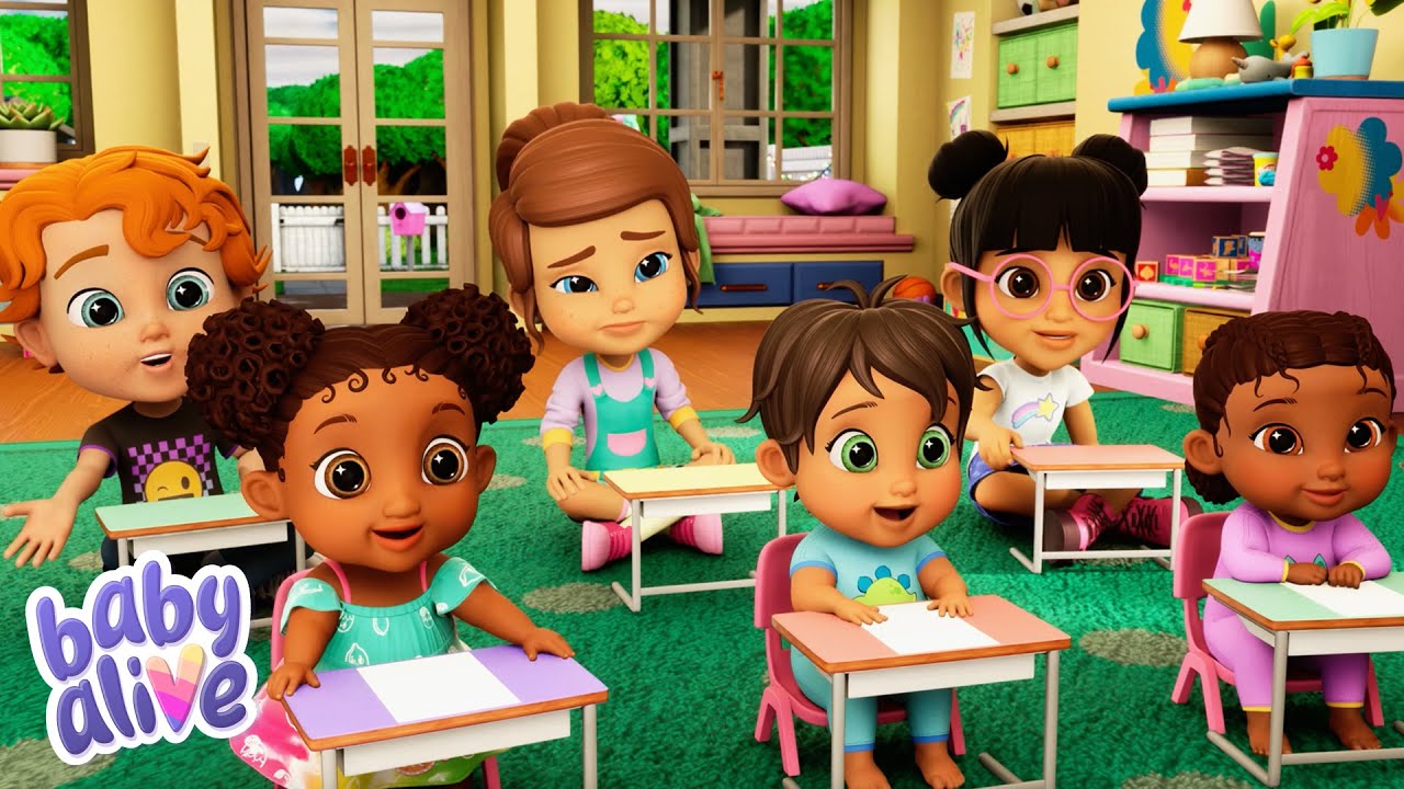 Back to School: Babies! 🌈 Baby Alive Dolls 🐣 Cartoons for Kids 🍼 Fun Playtime Adventures #babyalive