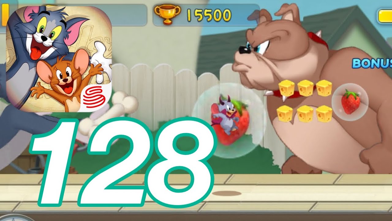 Tom and Jerry: Chase - Gameplay Walkthrough Part 128 - Parkour Mode (iOS,Android)