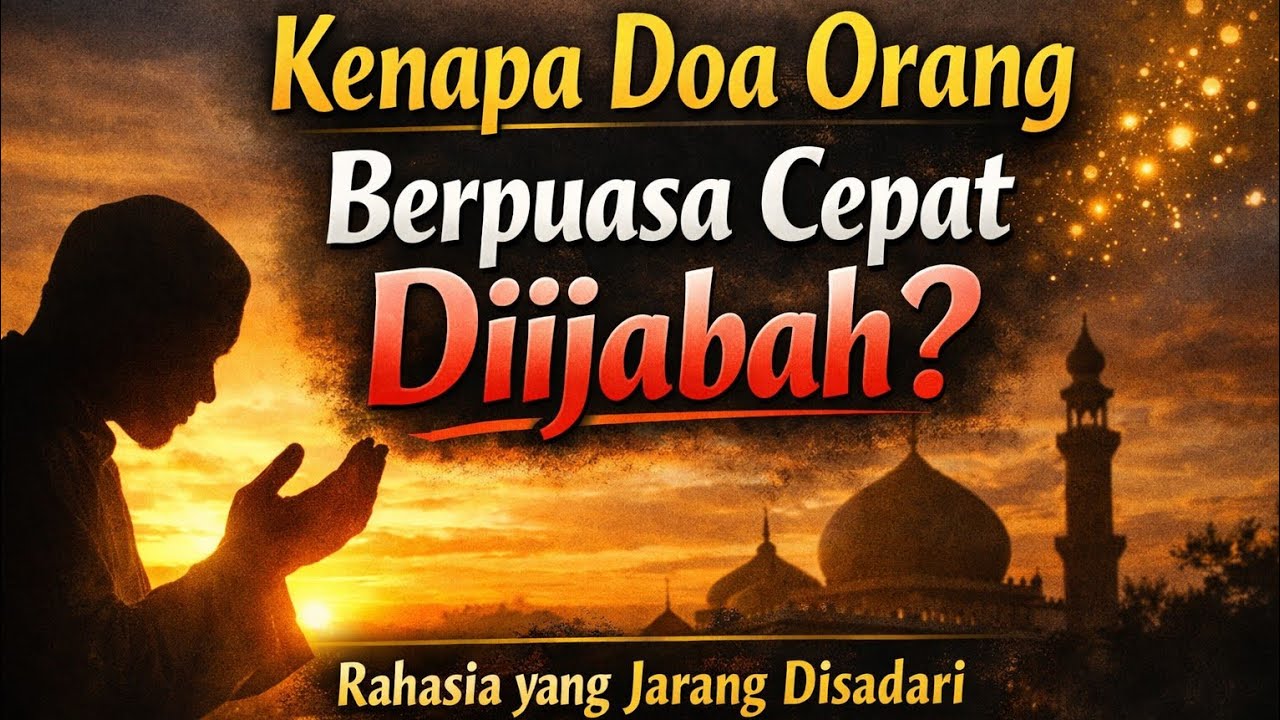 Kenapa Doa Orang Berpuasa Cepat Diijabah? Rahasia yang Jarang Disadari