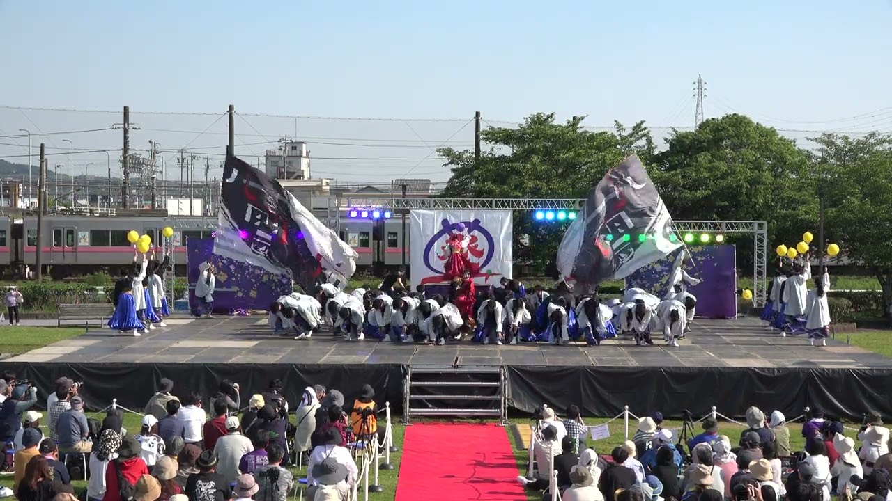 八雲一座 2024　犬山踊芸祭　新曲初披露｢紫苑｣　メイン会場　6月1日　1日目審査A　32番目　第２０回犬山踊芸祭