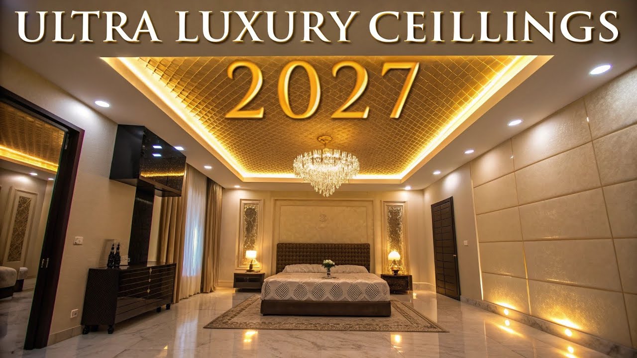 Top 8 Modern Bedroom Ceiling Decor Ideas for 2027 | Luxury LED False Ceiling Trends