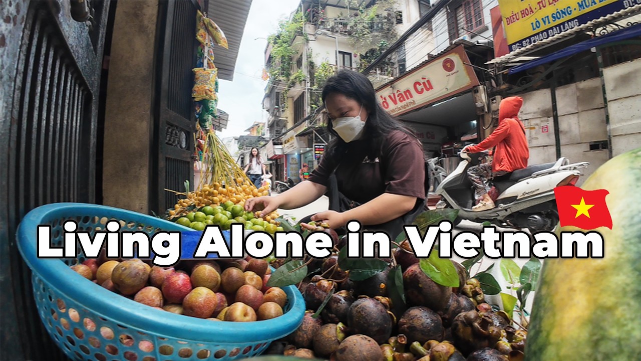 Living Alone in Vietnam | Weekend Life in My $60/Month Room