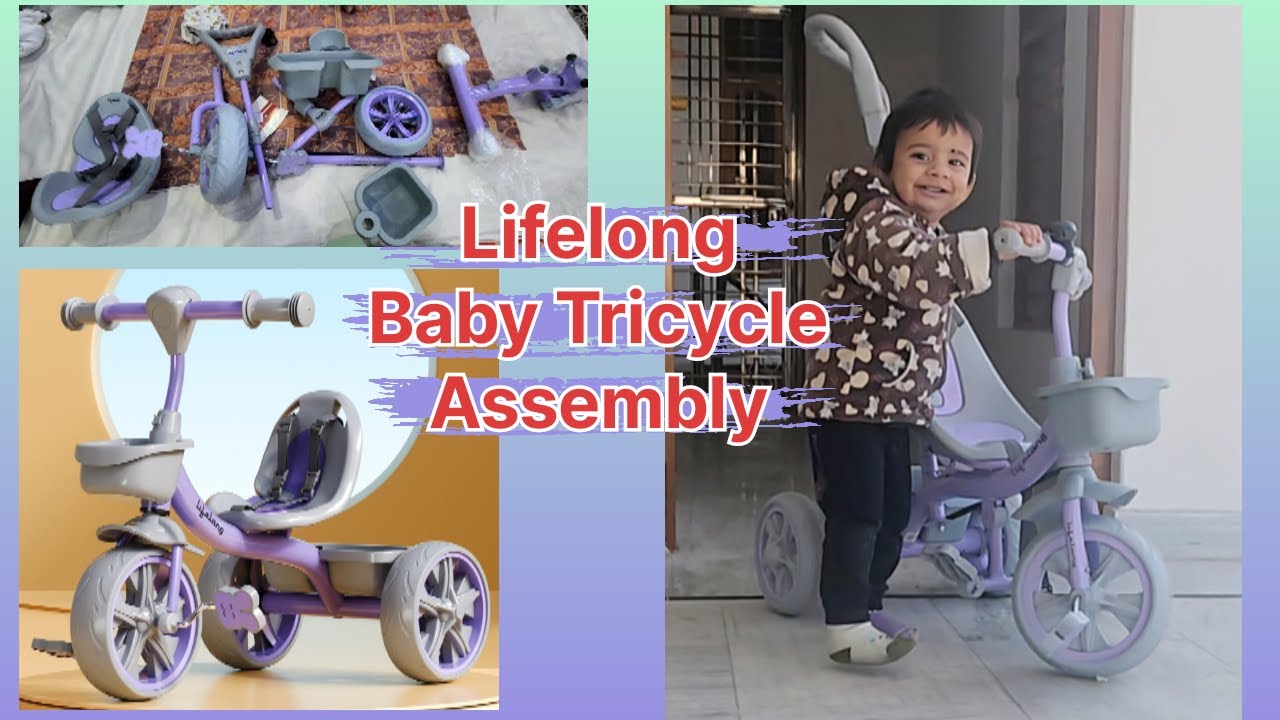 How to fix Lifelong BabyTricycle 🚲 Children's trending Cycle 📈 Honest Review After Use ❤️ #tricycle