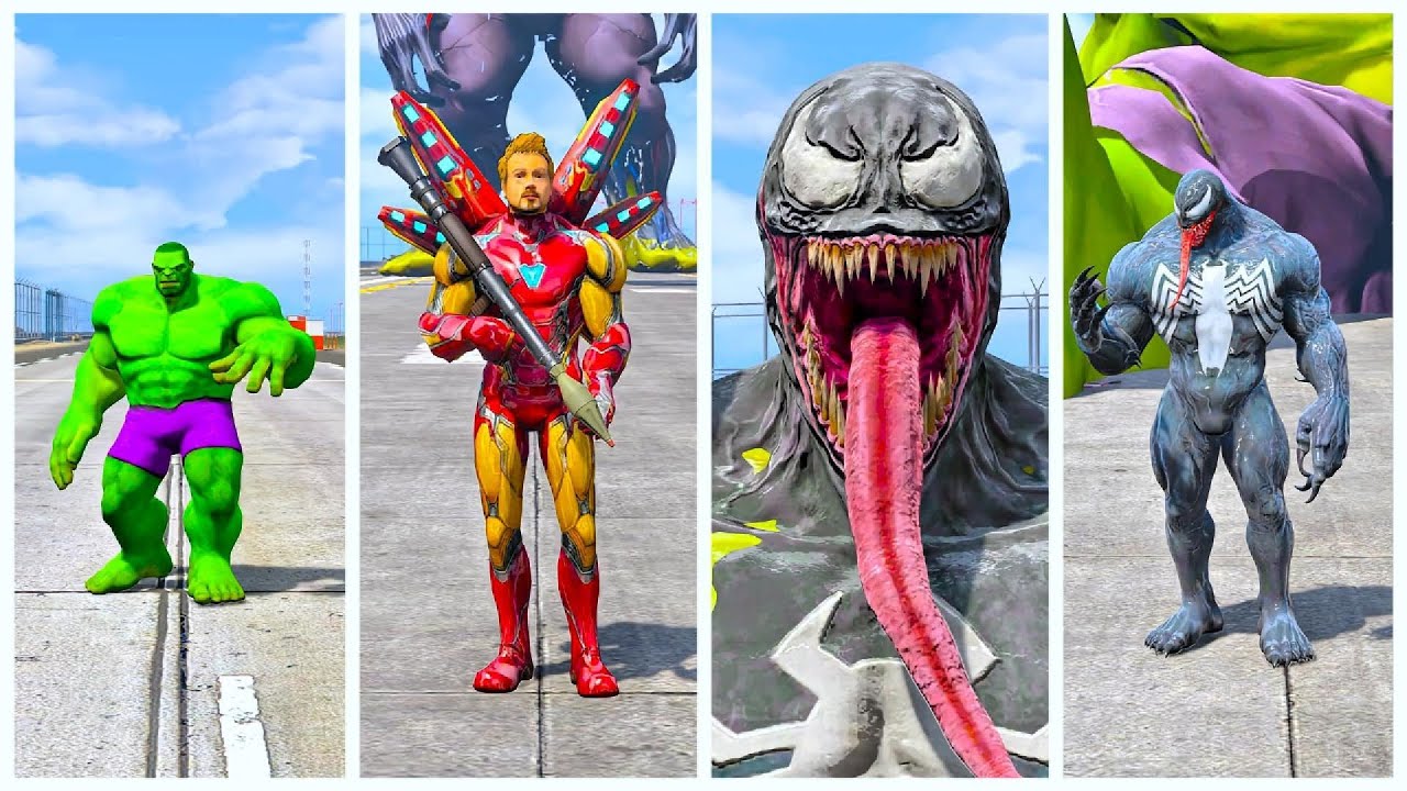 SUPERHERO MEGA BATTLE #421 MARVEL AND DC SUPERHERO BATTLE IRONMAN VS SUPERMAN VS SPIDERMAN VS HULK