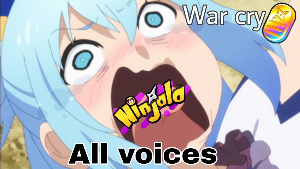 Ninjala all voices perform the war cry emote
