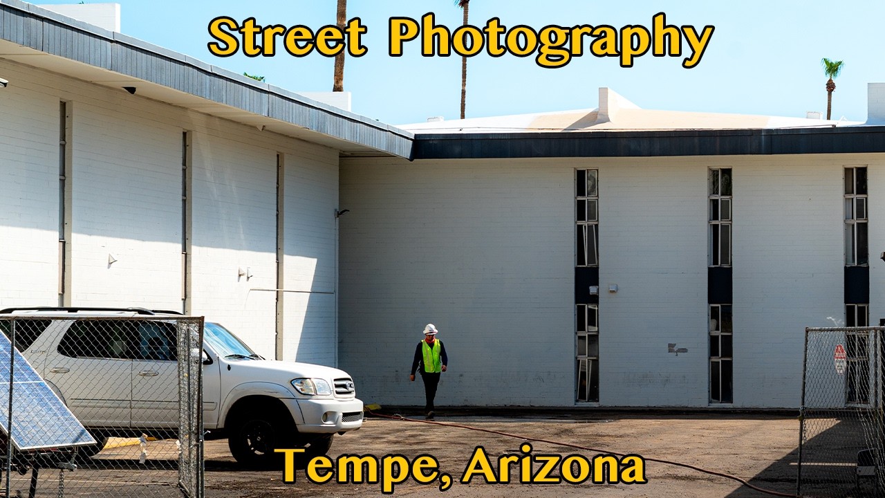 A Fire Morning In Tempe, AZ - Street Photography Session