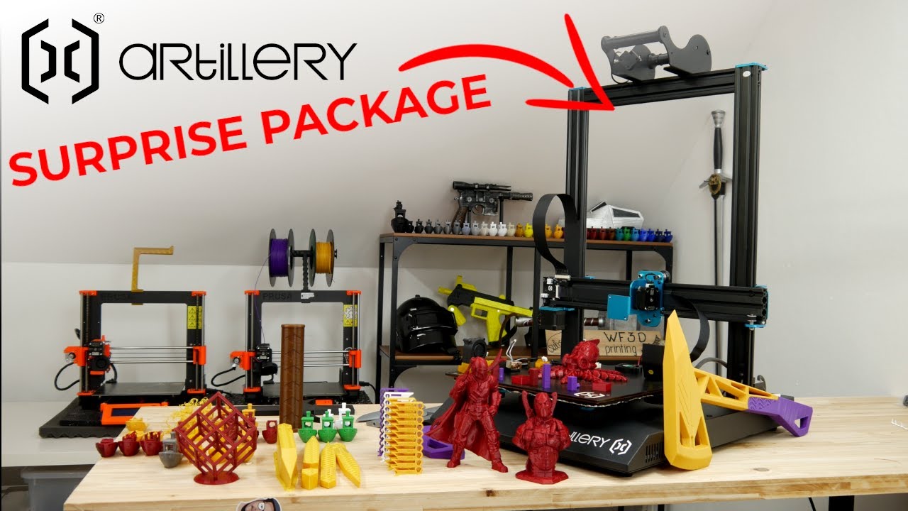 3D printer full of SURPRISES - Artillery Sidewinder X1 review