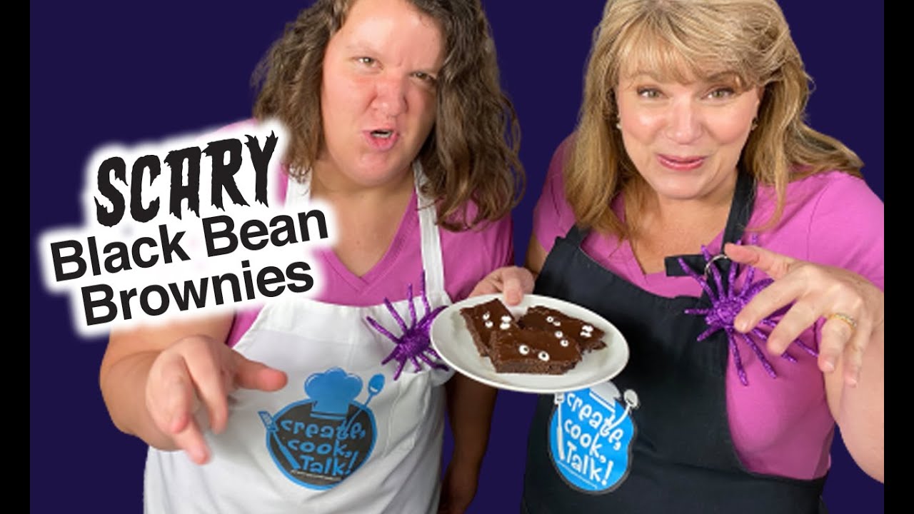 Create, Cook, Talk: Scary Good Black Bean Brownies