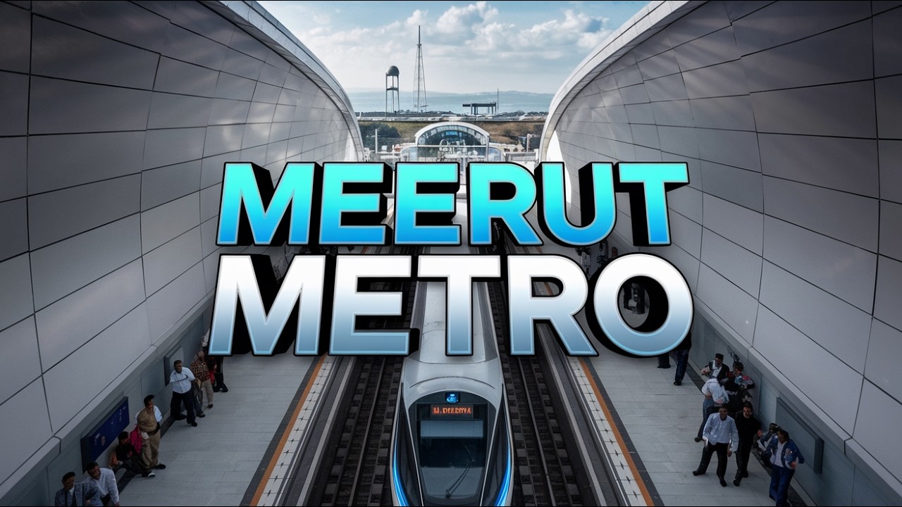 Why Meerut is Building India's Fastest Metro Line