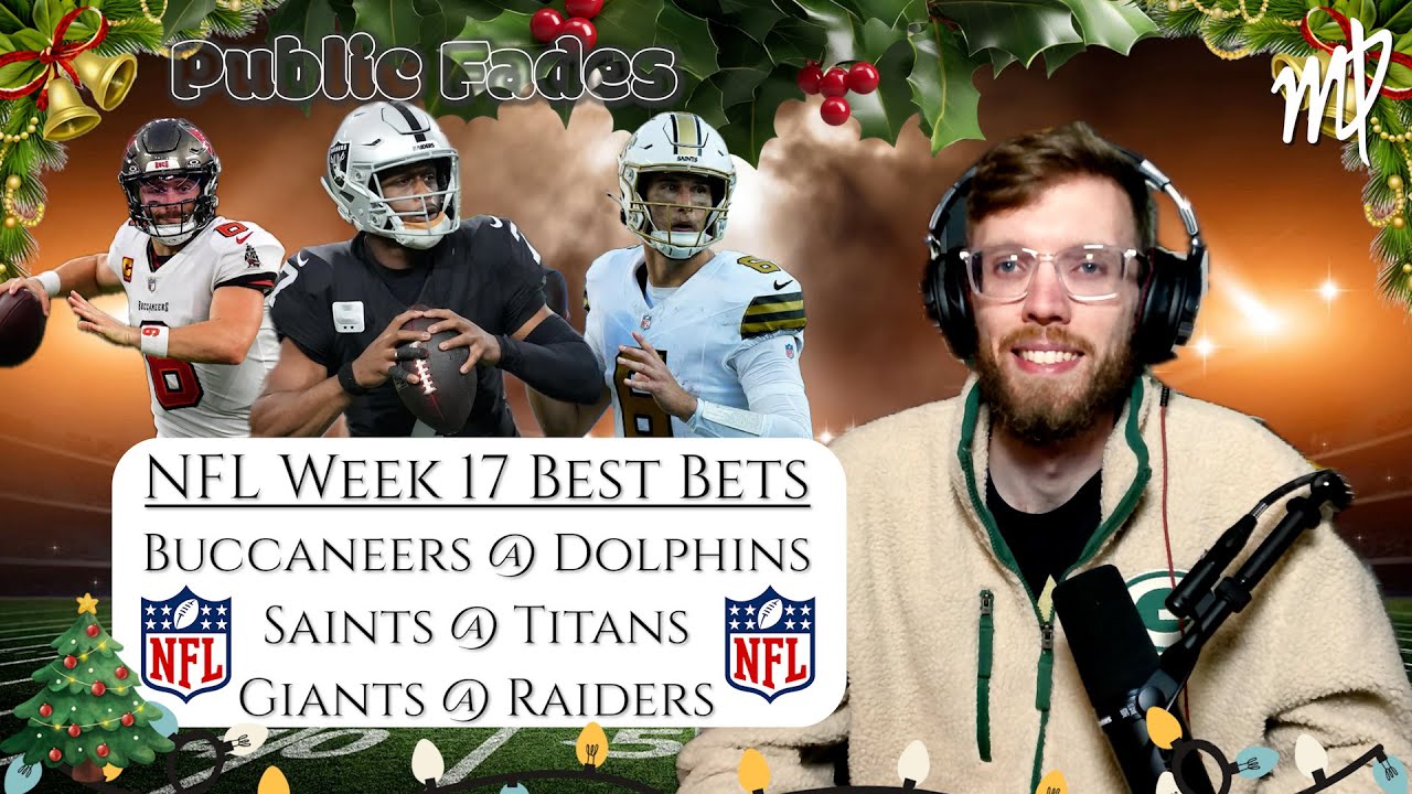 PUBLIC FADES - NFL WEEK 17 BEST BETS