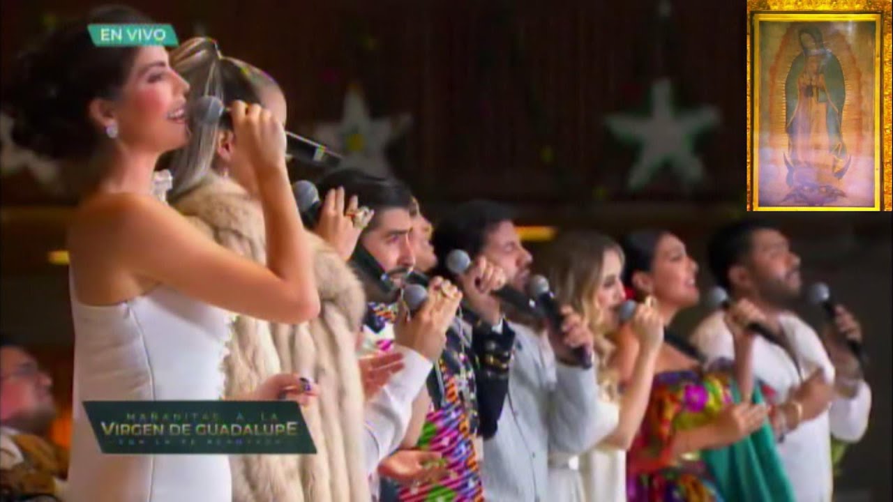 Mañanitas a la Virgen de Guadalupe Elenco Azteca 2022