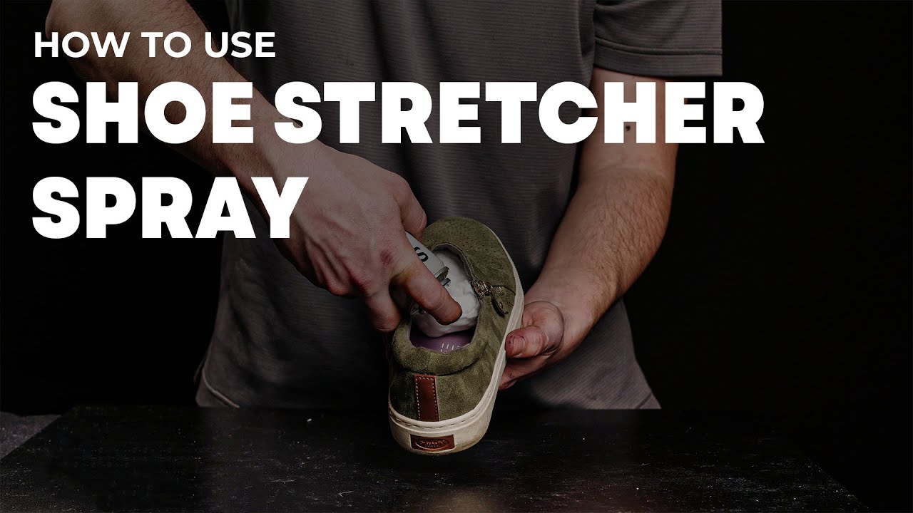 How to use Boot Stretch Spray for Leather, Suede, Nubuck & Footwear.