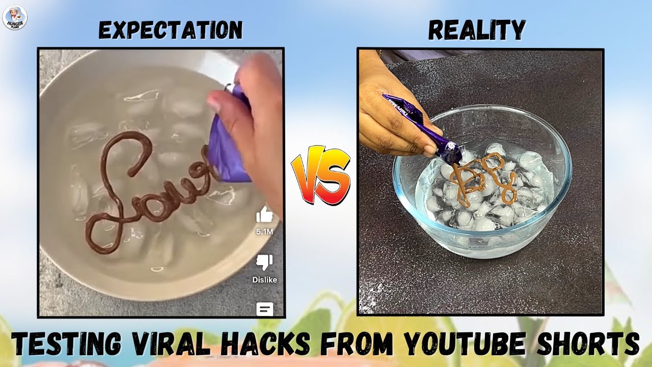 Testing Out Viral Food Hacks from Youtube Shorts | Testing Out Youtube Shorts Hacks | Hunger Plans