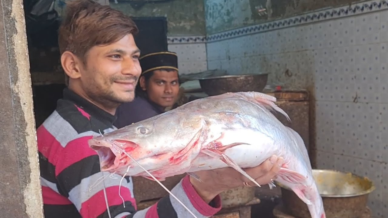 Singhara Fish Cutting Skills Live Fish Market