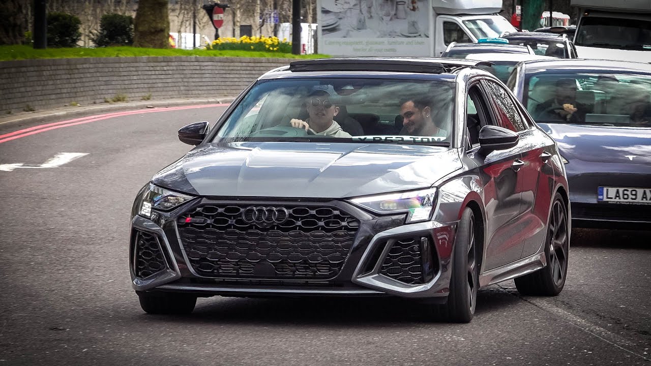 Audi RS3 Sedan 8Y acceleration sound!!!