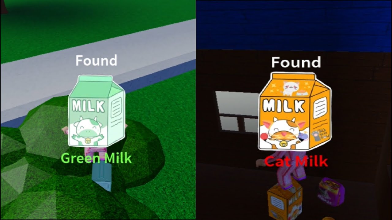 How to get 'Green Milk' & 'Cat Milk' | Roblox Find The Milks