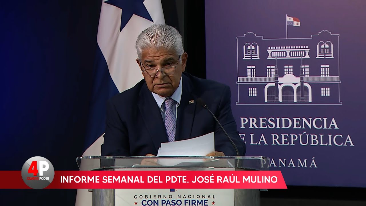Conferencia del presidente de Panamá, José Raúl Mulino: 19 de junio de 2025