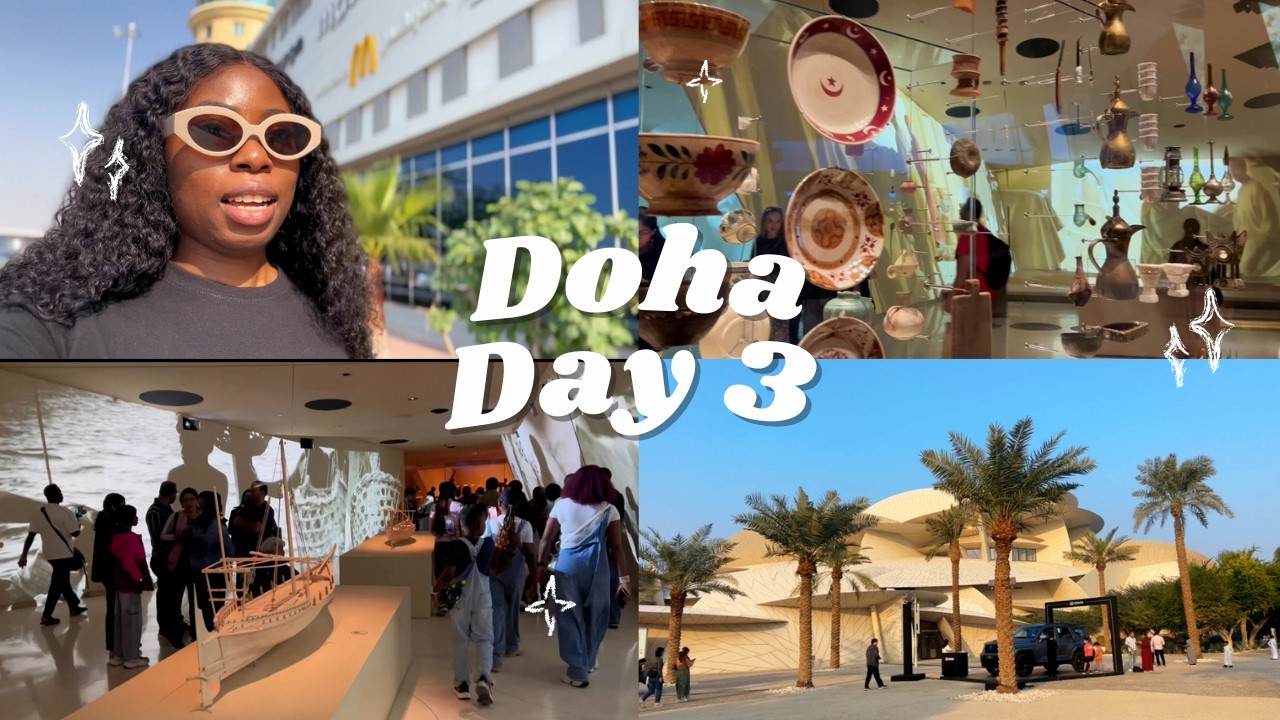 We Got Lost in Qatar 🇶🇦| Museums, Souk Waqif & Our Bus Left Us
