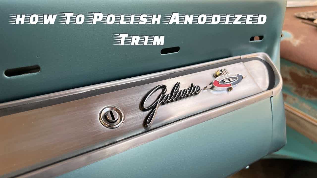 1964 Galaxie Interior Part 6: Dash Trim Restoration