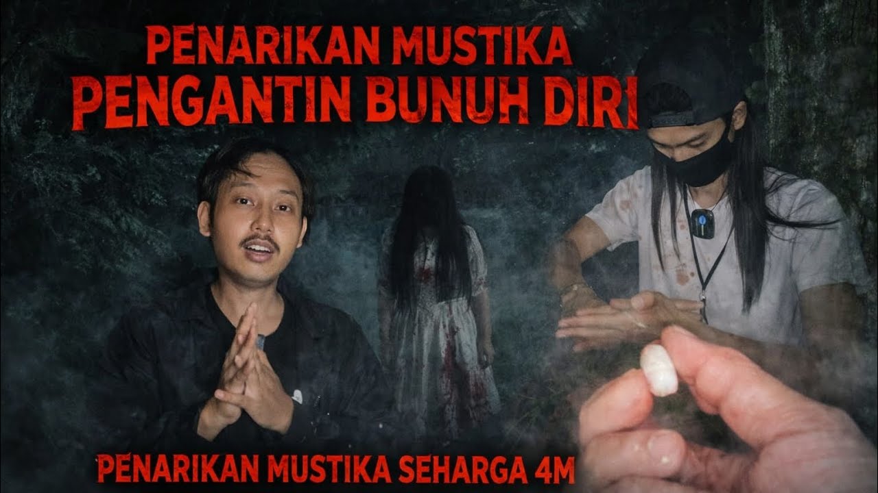 PENARIKAN MUSTIKA PENGANTIN BUNUH DIRI‼️ Ritual Mistis Seharga 4M di Tengah Hutan Angker