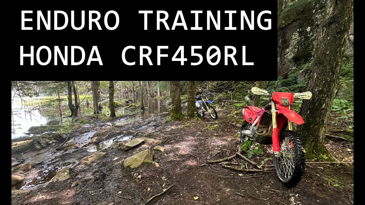 HONDA CRF450RL -  Enduro Training - Lavant ON