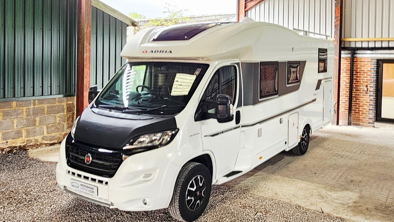 For Sale Adria Coral 670 SL Plus 2019 3 berth 4 belts 7.4m 3500kgs 150BHP