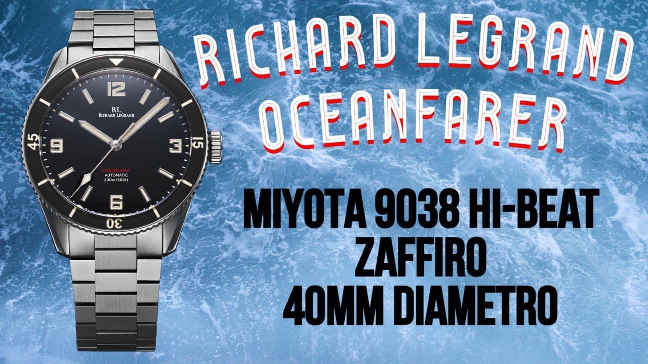 Recensione RLG WATCHES  OceanFarer DIVER Matte Black