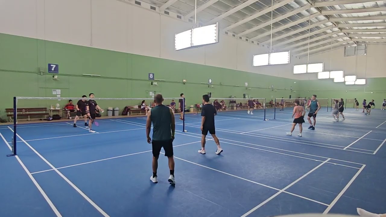 วันนี้ลงสนามเบาเบา🏸 6