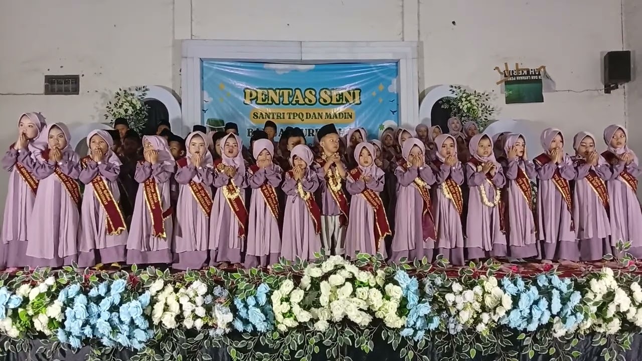 YA NABI SALAM ALAIKA KREASI SENI SANTRI BAYT ABDURRAHMAN LEKOK