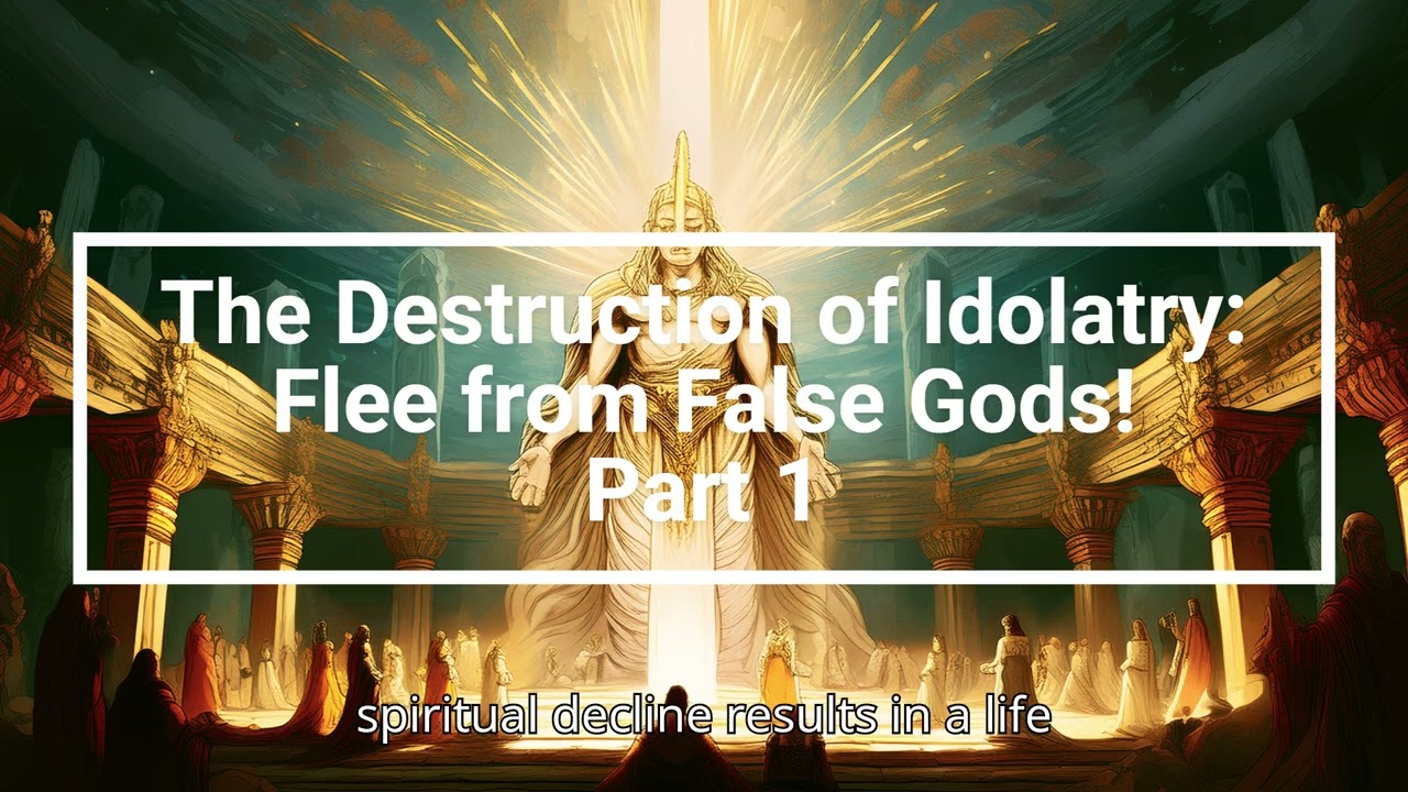 The Destruction of Idolatry:  Flee from False Gods!  Part 1