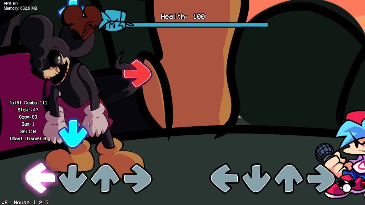 Friday Night Funkin - Vs Mouse 2.5 (v2) Release! - Welcome Back (FC)