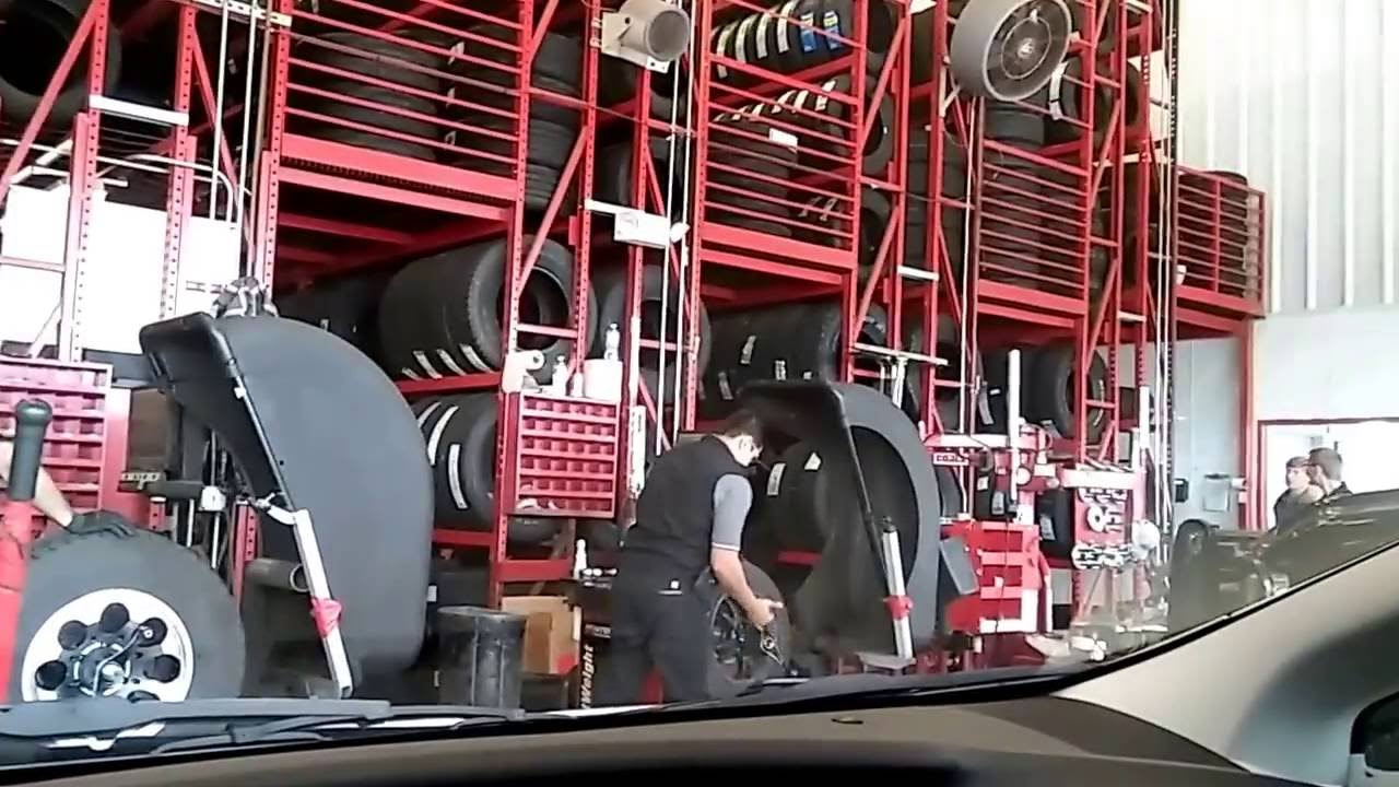 Tire balancing...Discount Tire...