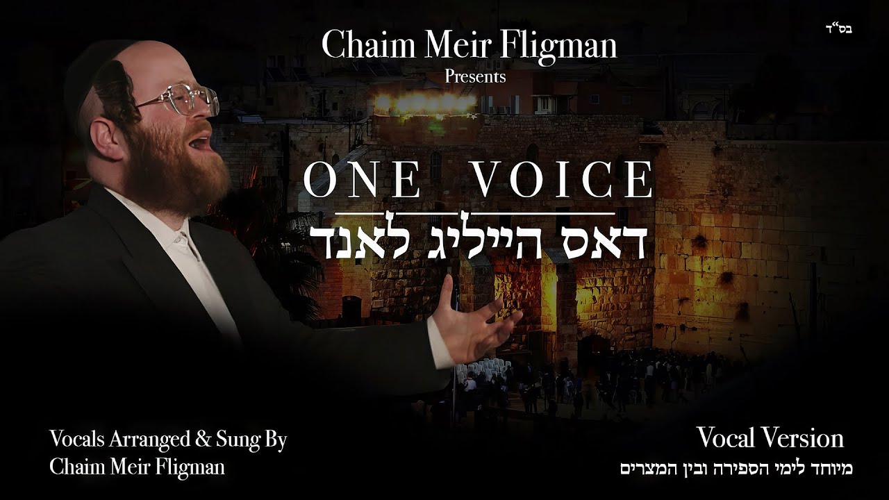 Chaim Meir Fligman- One Voice: Dos Heilig Land | Dedi Cover