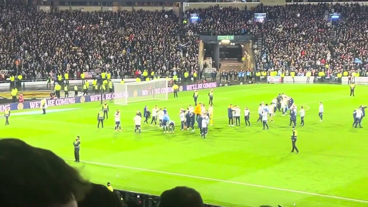 Full Time Scotland v Denmark Rocking All Over The World