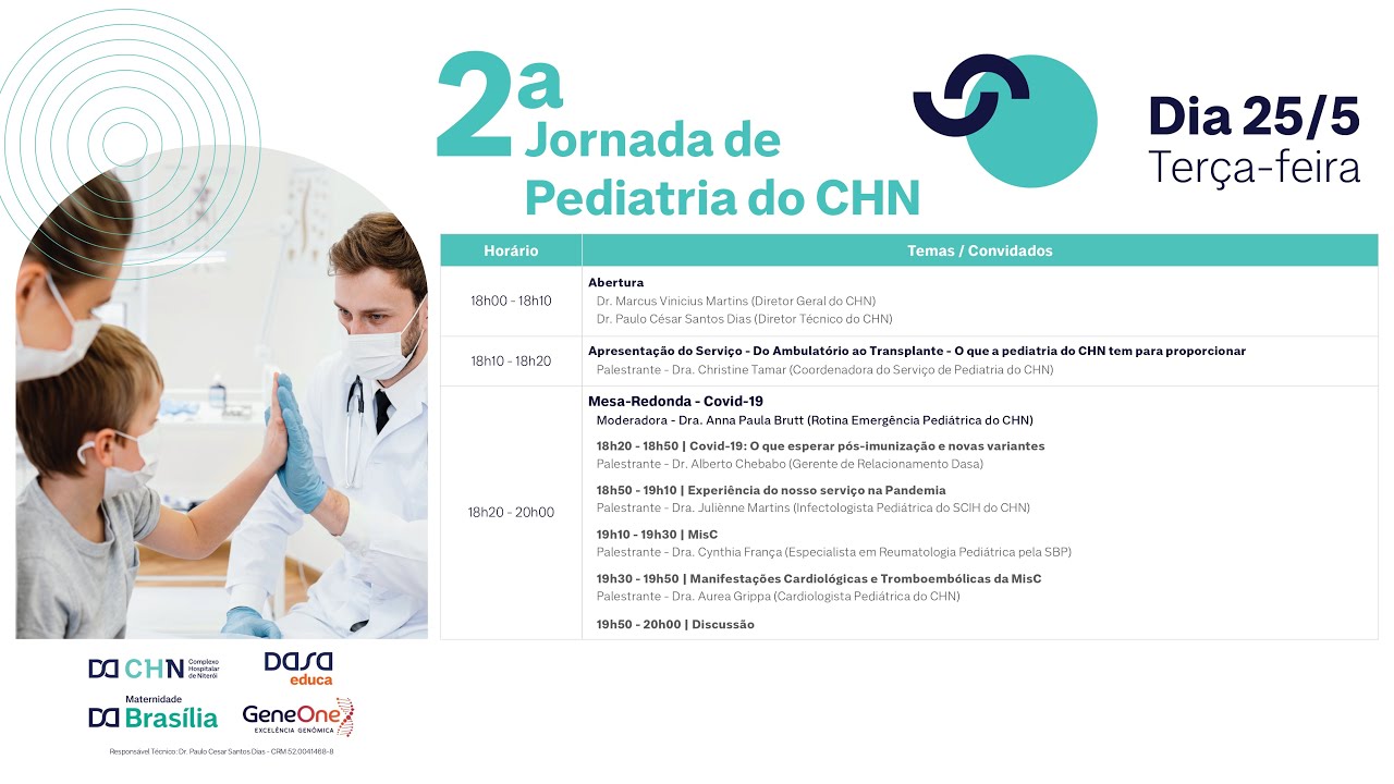 2ª Jornada de Pediatria - Primeiro Dia