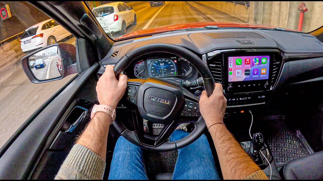 NEW Isuzu D-Max 2025 (1.9D 164 HP AT6 4WD) | POV Test Drive #2338 Joe Black