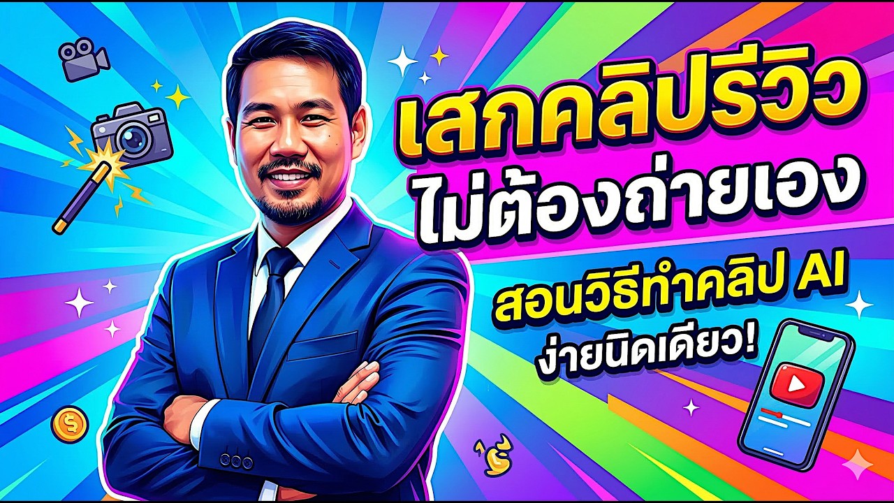 ปลดล็อกวิธีสร้างรายได้! สอนทำคลิป AI รีวิวสินค้าง่ายๆ ด้วย Grok
