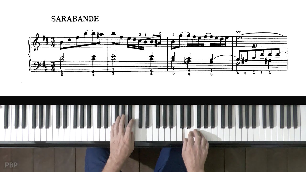 Bach French Suite No.3 