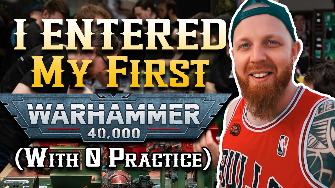 I Played in My FIRST 40K Tournament - Not what I Expected...