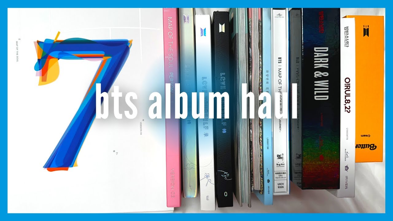 Huge BTS Album Haul (Love Yourself, MOTS, etc.)