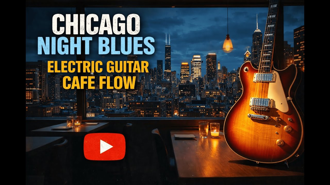 Chicago Night Blues – Electric Guitar Café Flow