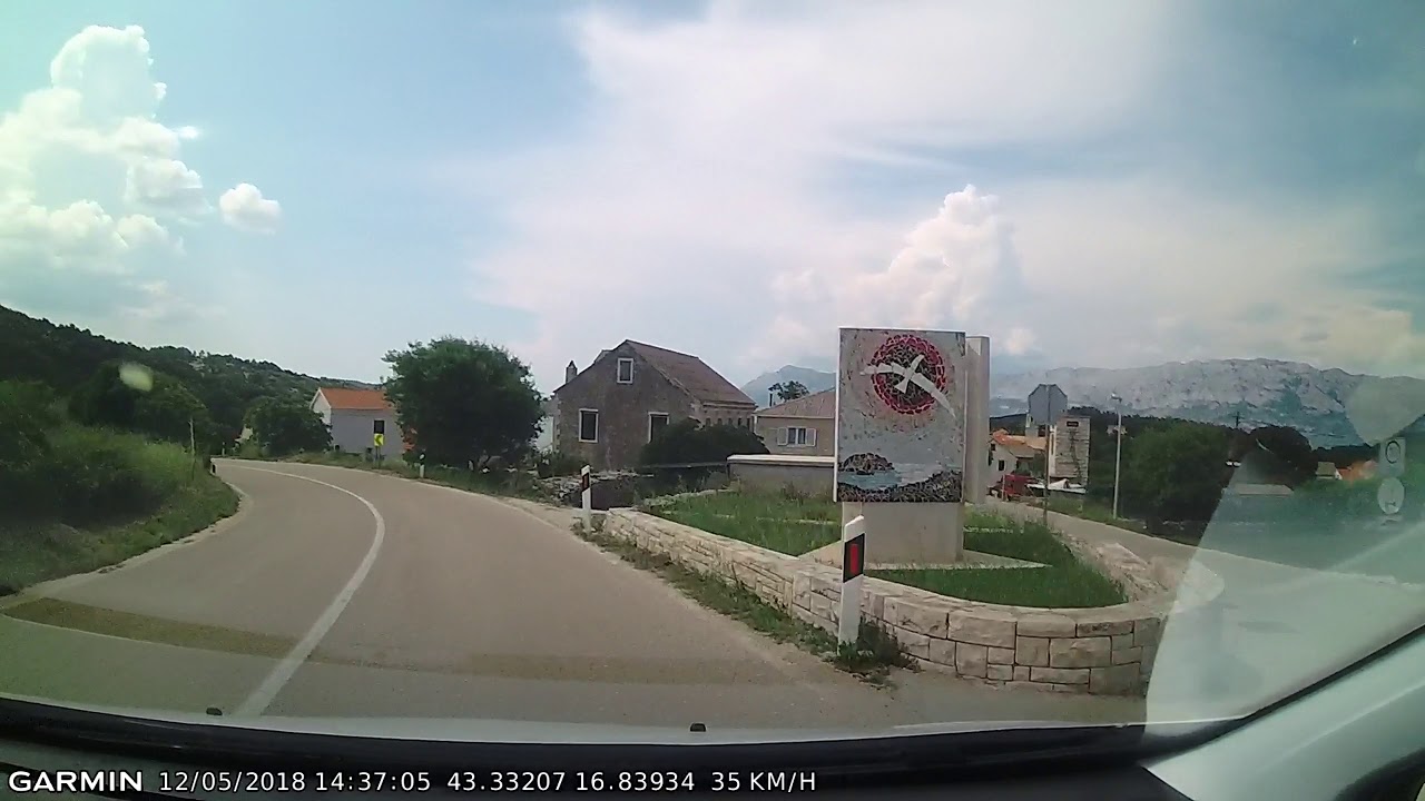 DRIVE #142: Sumartin-Povlja (Brač) (Croatia) (timelapse 4x) *Read Description*