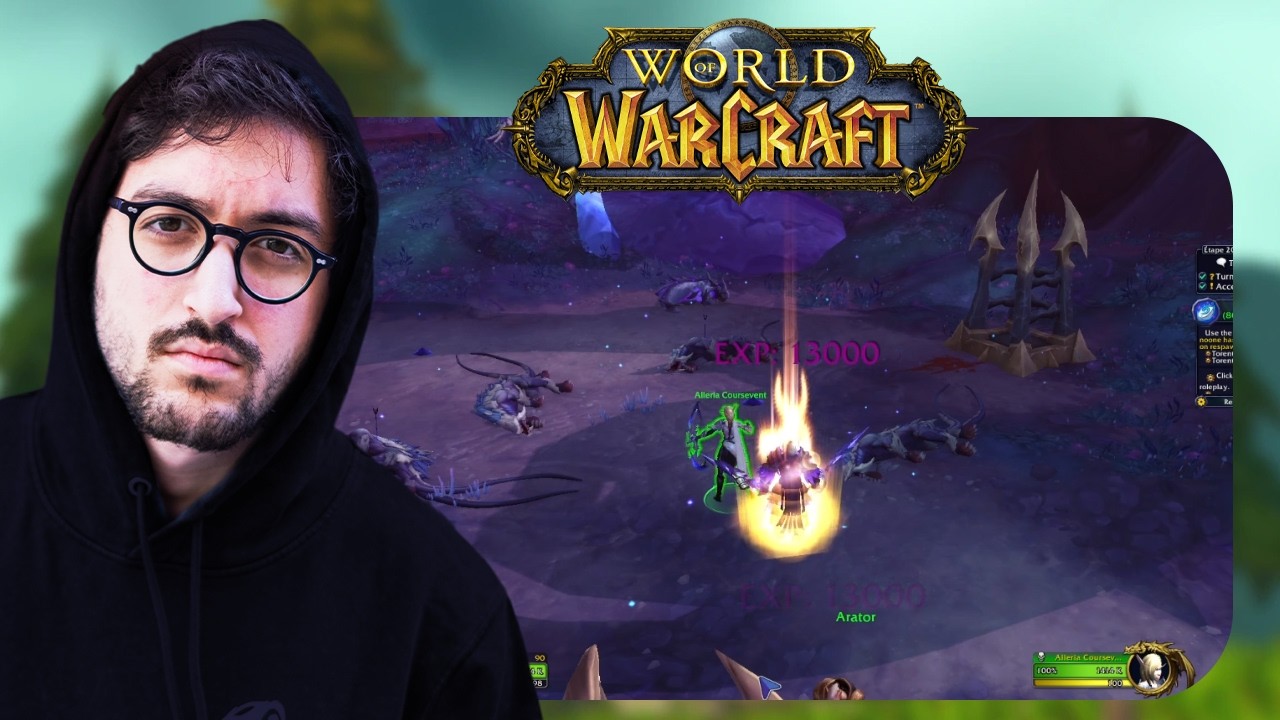 Première fois que je passe 90 sur World of Warcraft