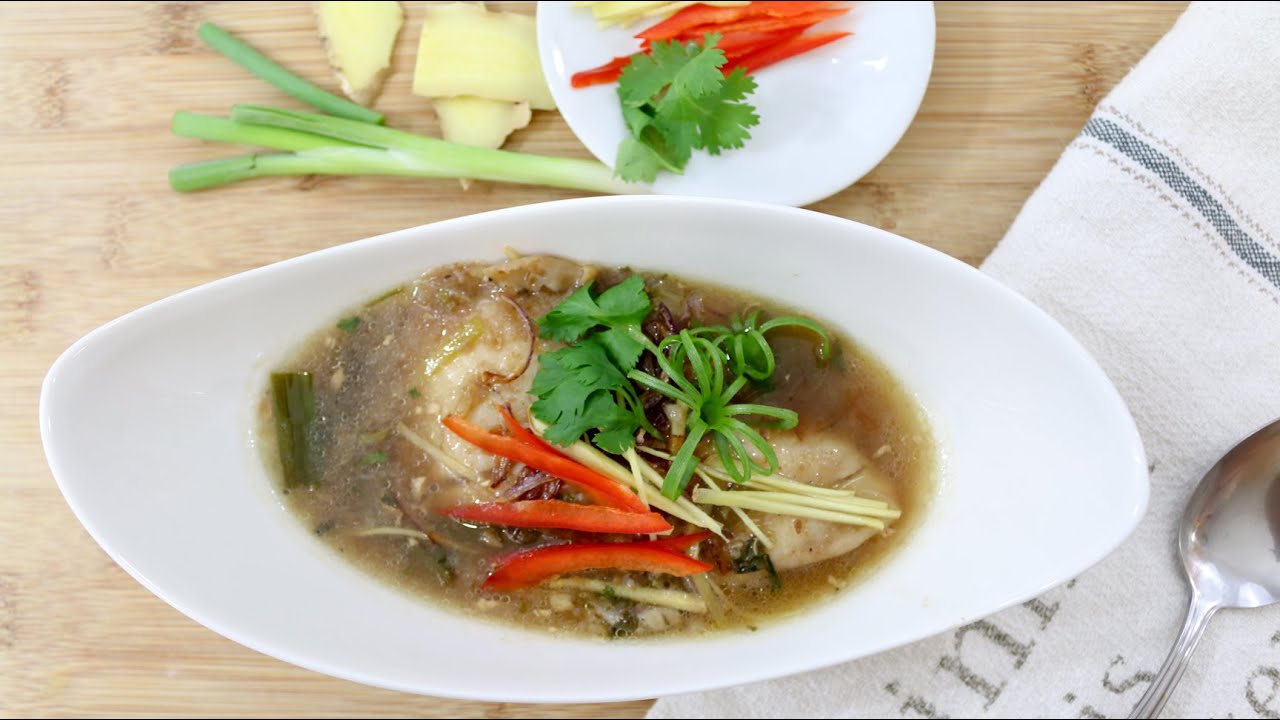 Thai Tamarind Soup with Fish ต้มส้มปลา - Episode 118