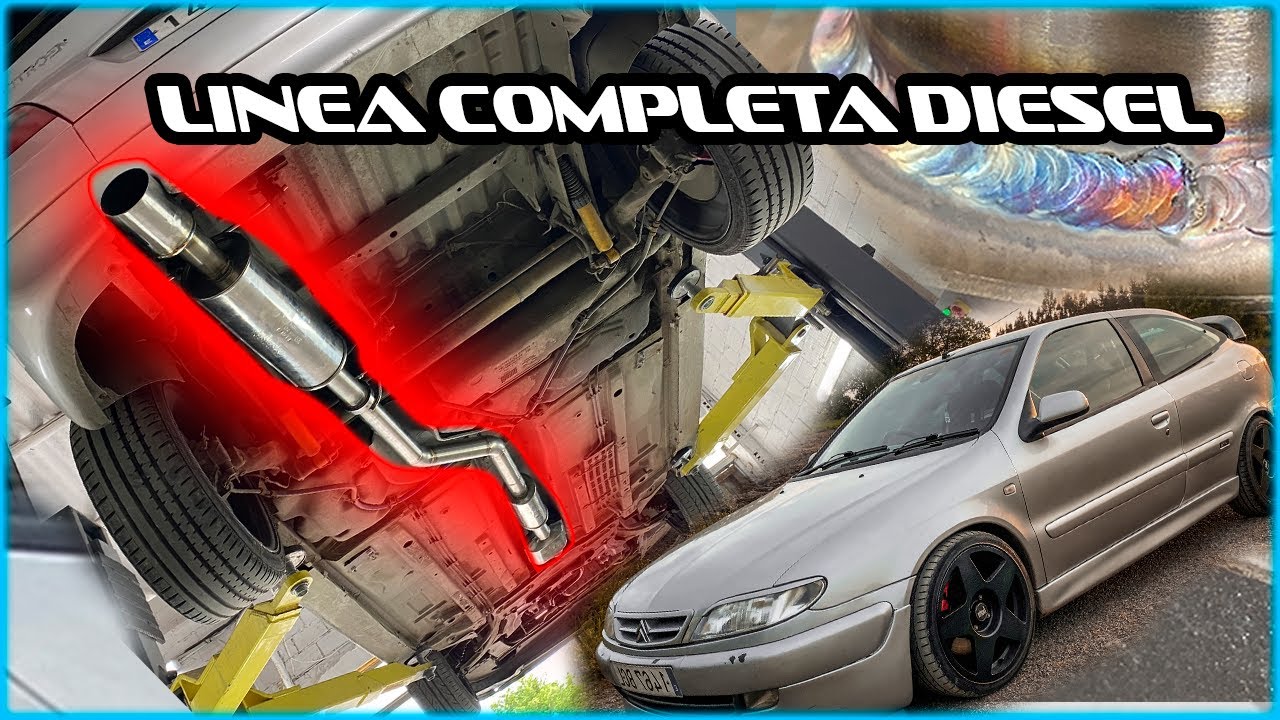 Linea de escape en un diésel, merece la pena? | ESCAPE HOMOLOGADO - CITROEN XSARA VTS HDI