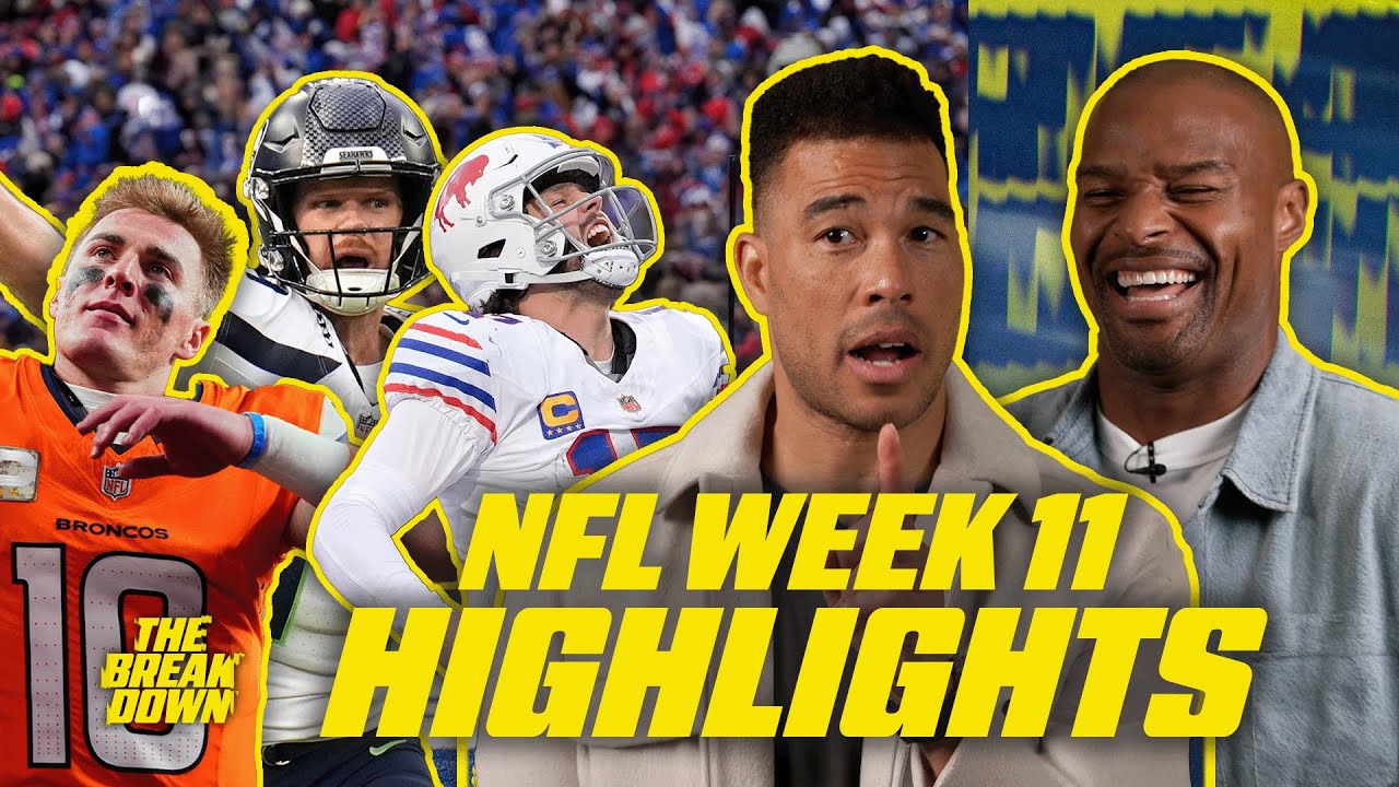 NFL Week 11 Highlights | Have we found NEW Super Bowl favourites!?? | The Breakdown | NFL UK & IRE